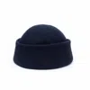 Anthony Peto Men's Wool Beanie - Black In Black