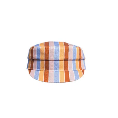 Anthony Peto Women's Maltaise Cotton Blue Stripes