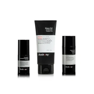 Anthony Shave Essentials Set In White