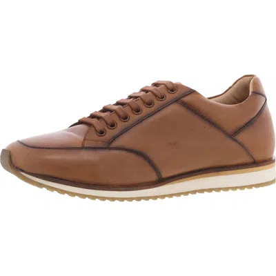 Anthony Veer Barack Court Sneaker Mens Lace-up Leather Casual And Fashion Sneakers In Multi