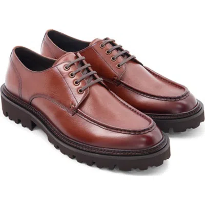 Anthony Veer Barret Moc Derby In Brown