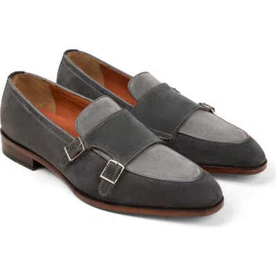 Anthony Veer Beaumont Double Monk In Smoke Slate Grey