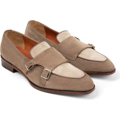 Anthony Veer Beaumont Double Monk In Terra Dusk Brown