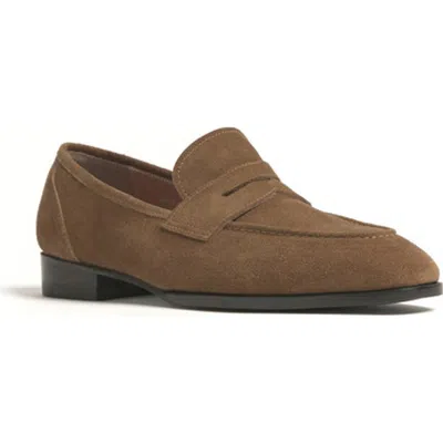 Anthony Veer Belmont Penny Loafer In Brown