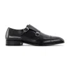 Anthony Veer Bexley Double Monk Boot In Black