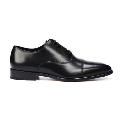 Anthony Veer Men's Clinton Tuxedo Patent Leather Oxford Shoes In Black