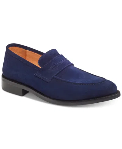 Anthony Veer Carlos By Carlos Santana Men's Navarro Penny Suede Loafers In Multi