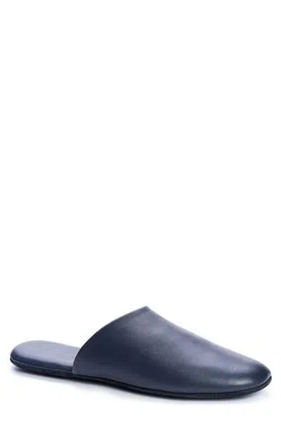 Anthony Veer Men's Clark Indoor House Slipper In Navy