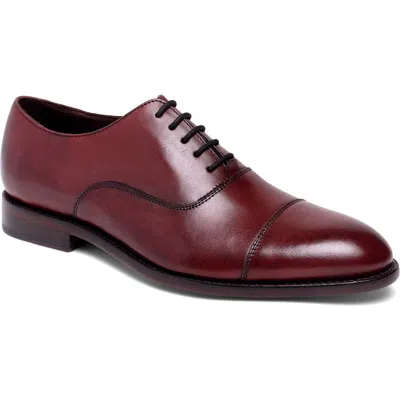 Anthony Veer Clinton Cap Toe Oxford In Oxblood