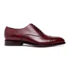 Anthony Veer Clinton Cap Toe Oxford In Red