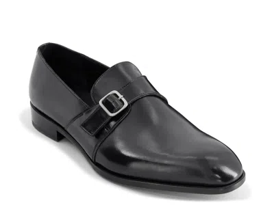 Anthony Veer Dunhill Monk Strap Slipon In Black