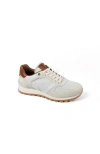 Anthony Veer Men's Edward Runner Sneaker In White Cognac