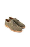 Anthony Veer Hamilton Wingtip Derby In Green