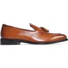 Anthony Veer Kennedy Tassel Loafer In Burnished Tan