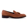 Anthony Veer Kennedy Tassel Loafers In Brown