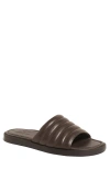 Anthony Veer Key West Slide Sandal In Brown