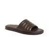 Anthony Veer Key West Slide Sandal In Brown