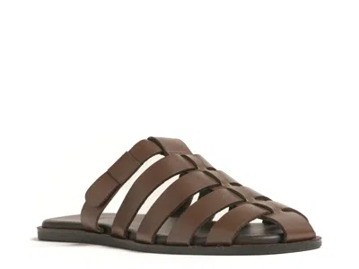 Anthony Veer Lido Fisherman Sandal In Brown