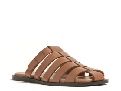 Anthony Veer Lido Fisherman Sandal In Brown