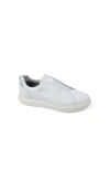 Anthony Veer Men's Lucas Lace Less Sneaker In White