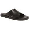 Anthony Veer Men's Marrakesh Leather Slides In Black
