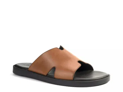 Anthony Veer Marrkesh Slide Sandal In Brown