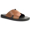 Anthony Veer Men's Marrakesh Leather Slides In Tan
