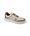 Anthony Veer Men's Acton Court Sneaker In Taupe Tan Multi