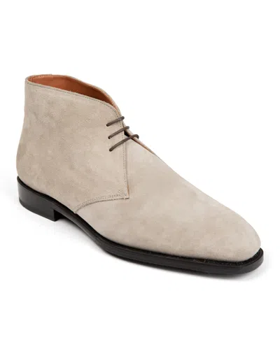 Anthony Veer Men's Arden Chukka Boots In Rustic Clay Gray Suede