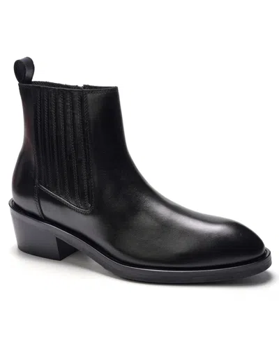 Anthony Veer Men's Beckett Slip-on Chelsea Boots In Black
