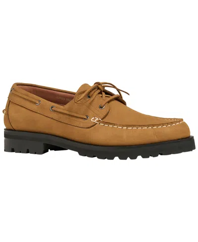 Anthony Veer Men's Bristol Nubuck Leather Boat Shoes In Brown