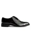 ANTHONY VEER MEN'S CLINTON PATENT LEATHER OXFORD SHOES