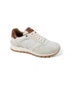 Anthony Veer Men's Edward Runner Sneaker In White Cognac