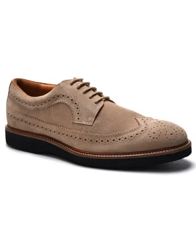 Anthony Veer Men's Ellis Wingtip Lace-up Shoes In Brown