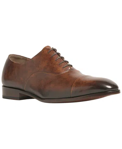 Anthony Veer Men's Genoa Cap Toe Oxford Dress Shoe In Brown