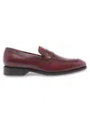 Anthony Veer Gerry Penny Loafer In Burgundy