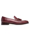 Anthony Veer Men's Kennedy Tassel Loafer Lace-up Goodyear Dress Shoes Men's Shoes In Oxblood