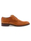 Anthony Veer Men's Leather Derby Shoes In Walnut