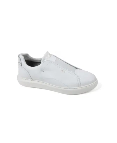 Anthony Veer Men's Lucas Lace Less Sneaker In White