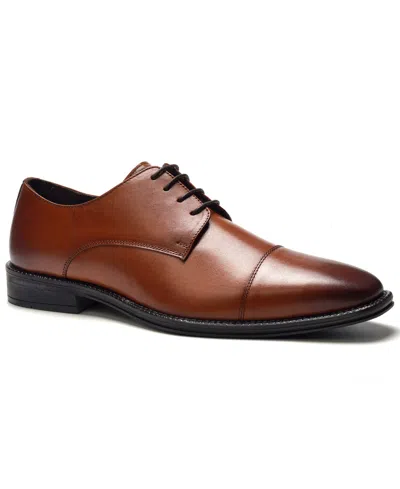 Anthony Veer Men's Maddox Cap-toe Oxford Shoes In Brown
