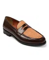 Anthony Veer Mercer Penny Loafer In Maple Brown