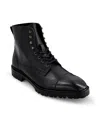 Anthony Veer Pembroke Cap-toe Boot In Black