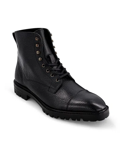 Anthony Veer Men's Pembroke Cap Toe Boots In Black