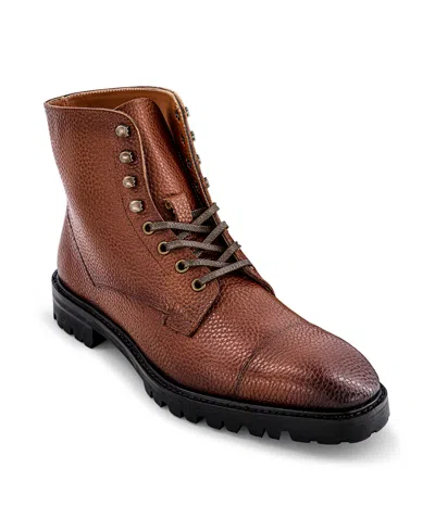 Anthony Veer Men's Pembroke Cap Toe Boots In Brown