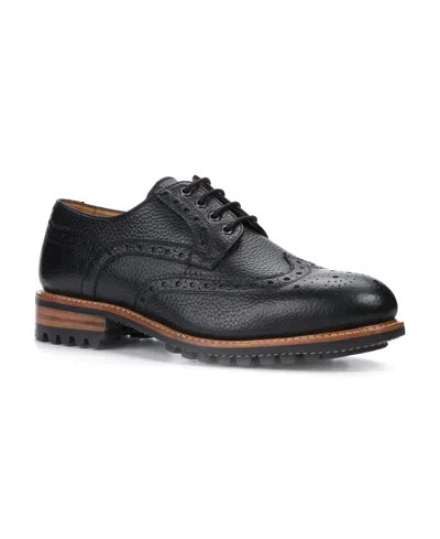 ANTHONY VEER MEN'S RICHARD WINGTIP OXFORD LACE-UP LEATHER SHOES
