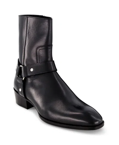 Anthony Veer Men's Sloane Harness Slip On Boots In Black