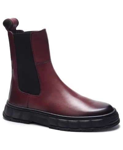 Anthony Veer Men's Startus Slip-on Chelsea Boots In Burgundy