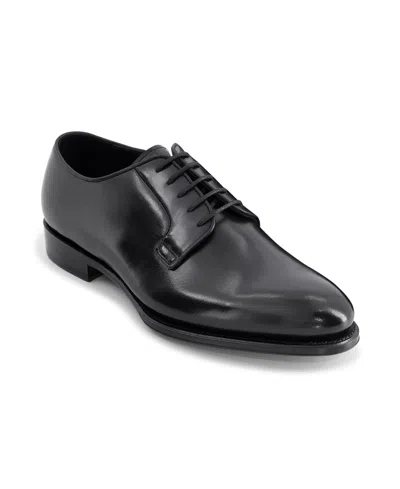 Anthony Veer Men's Sterling Round Toe Derby Shoes In Black