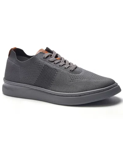 Anthony Veer Men's Stride Knit Lace-up Shoes In Gray