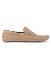 Anthony Veer Men's William House All Suede For Home Loafers In Cappuccino